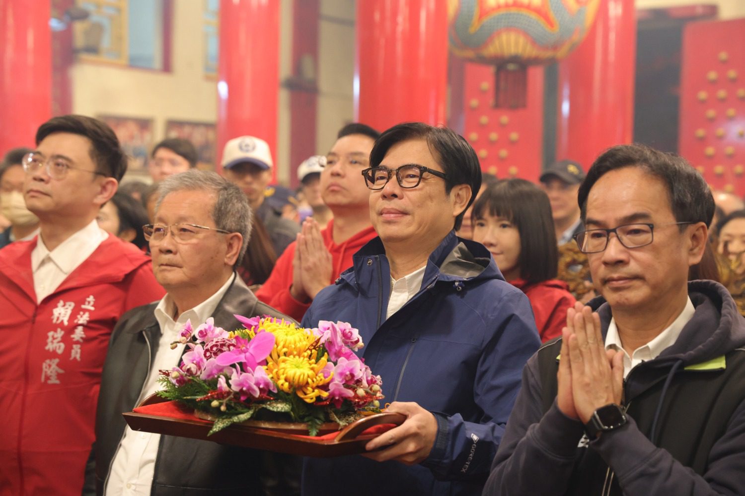 恭迎天公生 陳其邁參拜4座天公廟 祈求國泰民安,社會繁榮! 恭迎天公生 陳其邁參拜4座天公廟 祈求國泰民安,社會繁榮!