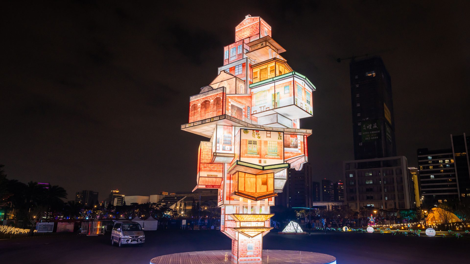 台灣燈會搶先看!9公尺大型作品展現多元文化交融之美 台灣燈會搶先看!9公尺大型作品展現多元文化交融之美