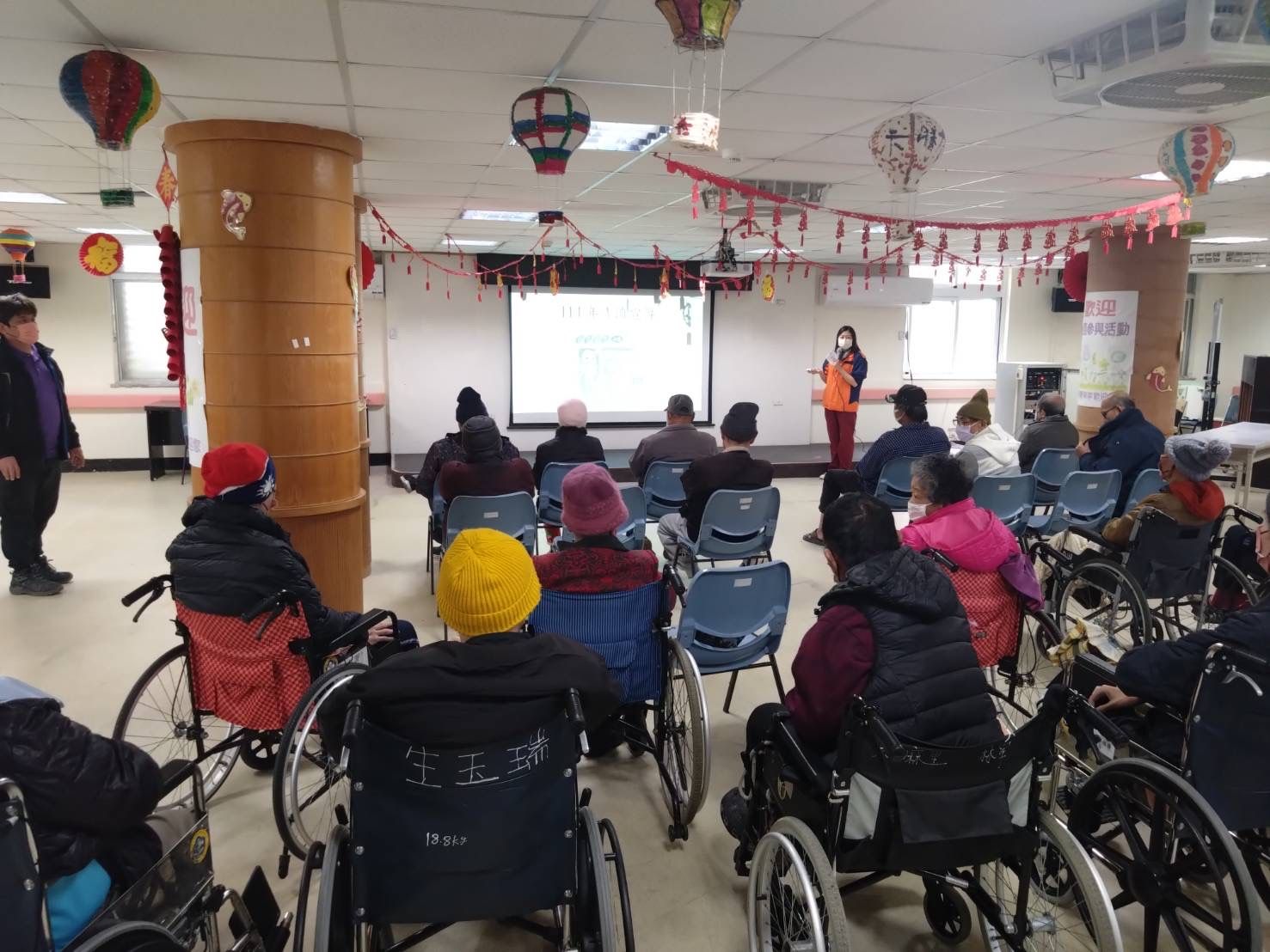 馬蘭榮家舉辦A型流感防治宣導 提升長輩健康意識 馬蘭榮家舉辦A型流感防治宣導 提升長輩健康意識