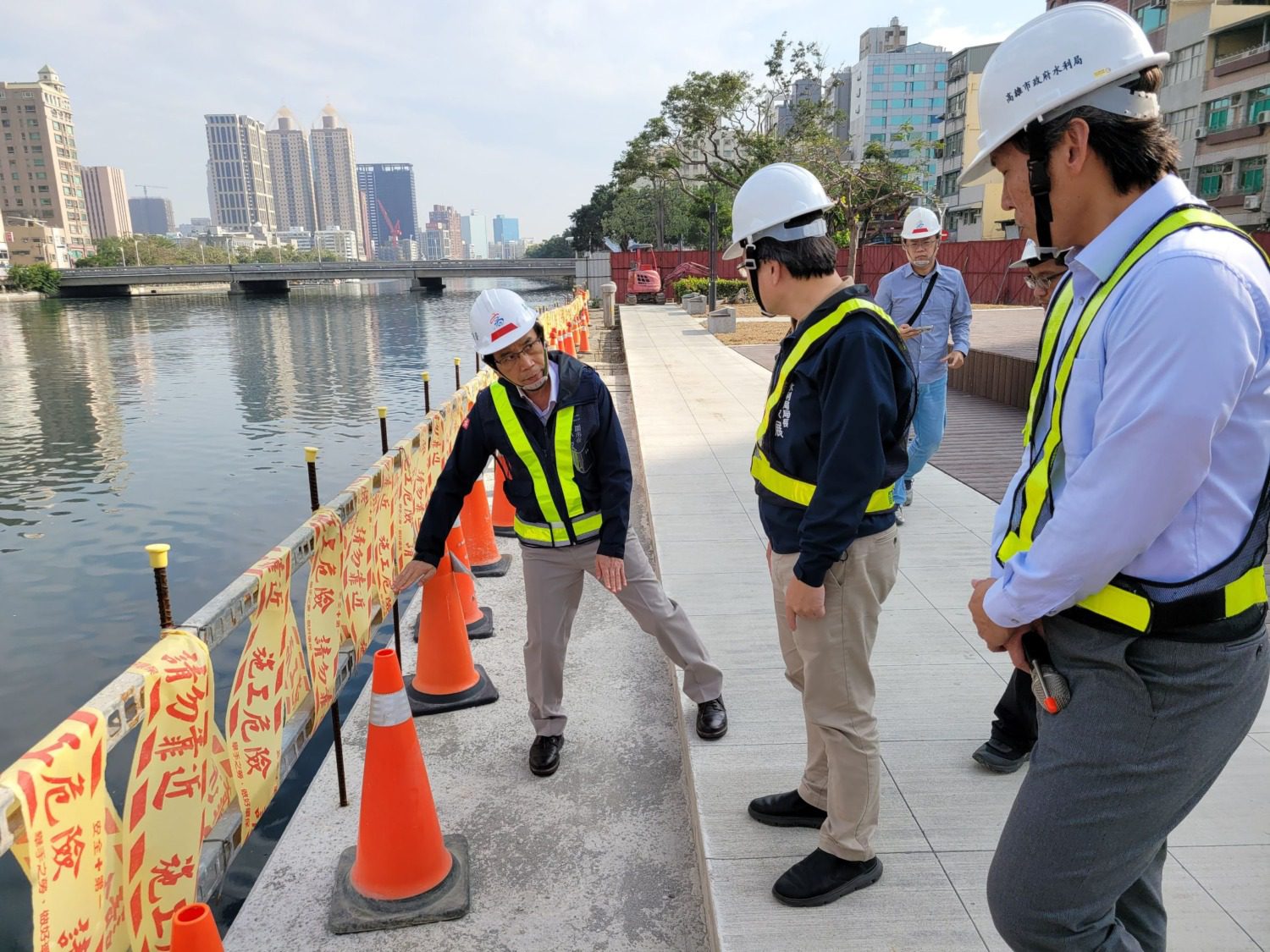高市北斗抽水站預計114年4月完工 改善鹽埕積淹水並串聯愛河周邊景緻 高市北斗抽水站預計114年4月完工 改善鹽埕積淹水並串聯愛河周邊景緻