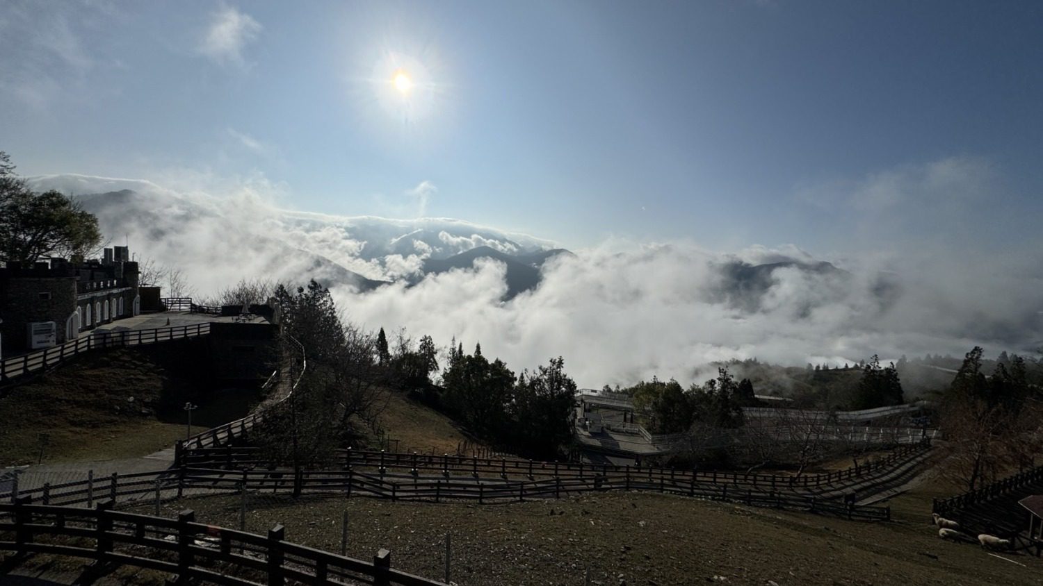 清境雲海大景迎早春 遊客:太漂亮了! 清境雲海大景迎早春 遊客:太漂亮了!
