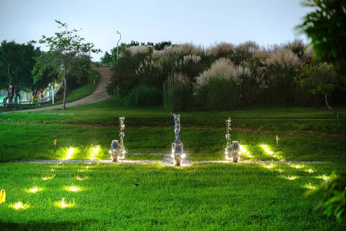 賞燈順遊中央公園 13件公共藝術月夜愈美麗 賞燈順遊中央公園 13件公共藝術月夜愈美麗