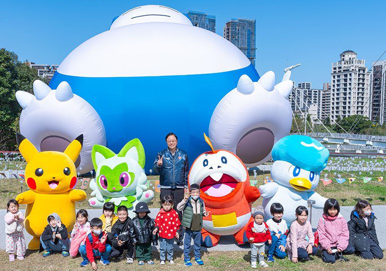 「2025台灣燈會在桃園」寶可夢小提燈亮相　桃市長邀國人同遊光影奇幻之旅