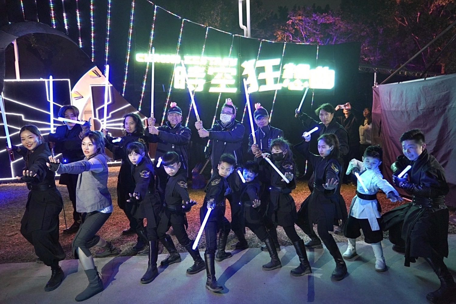 中台灣燈會「時空狂想曲」  跟隨星際使者進入平行宇宙