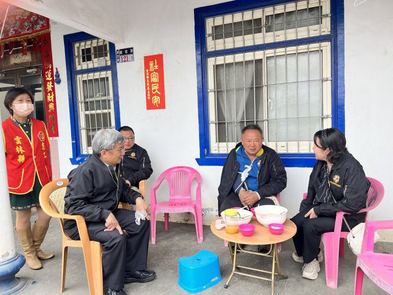 雲榮服關懷車禍受傷員　元宵節傳遞溫暖與關愛