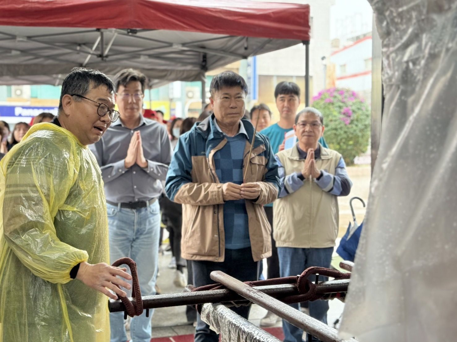 史上首次 臺東天后宮媽祖神轎駐駕臺東市公所 史上首次 臺東天后宮媽祖神轎駐駕臺東市公所