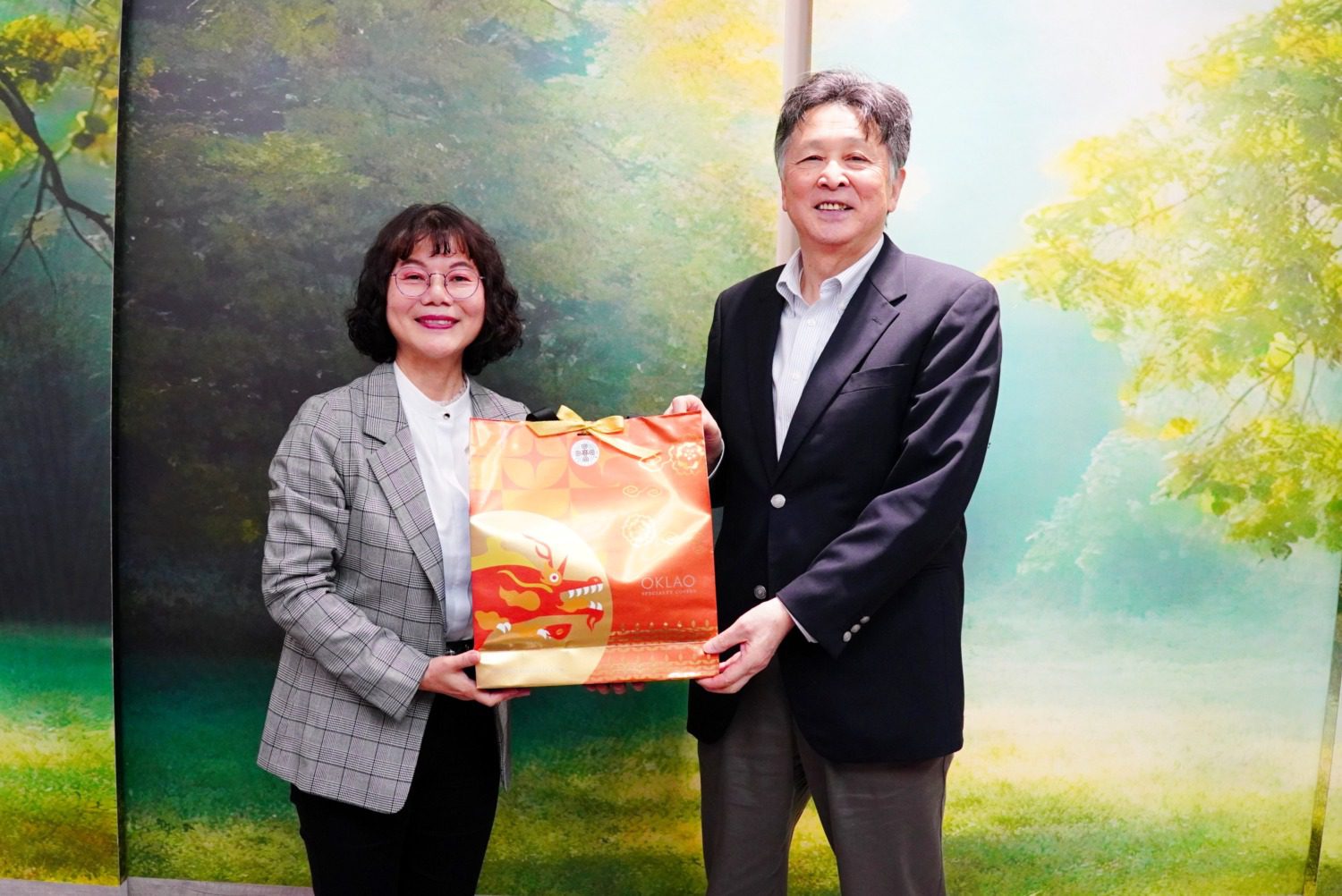 日本放送大學所長拜訪高空大 促進遠距教育交流 日本放送大學所長拜訪高空大 促進遠距教育交流