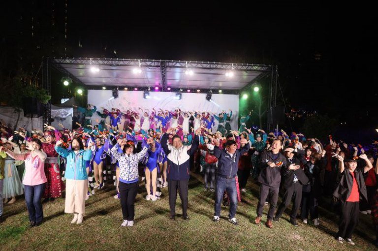 東興圳光藝節最後詩篇  高知夜來祭舞動台日藝術饗宴 東興圳光藝節最後詩篇  高知夜來祭舞動台日藝術饗宴