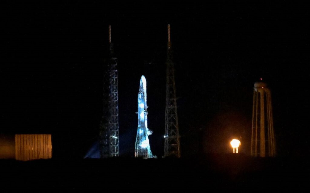 藍源新葛倫火箭子系統故障 首度發射升空任務延後 藍源新葛倫火箭子系統故障 首度發射升空任務延後