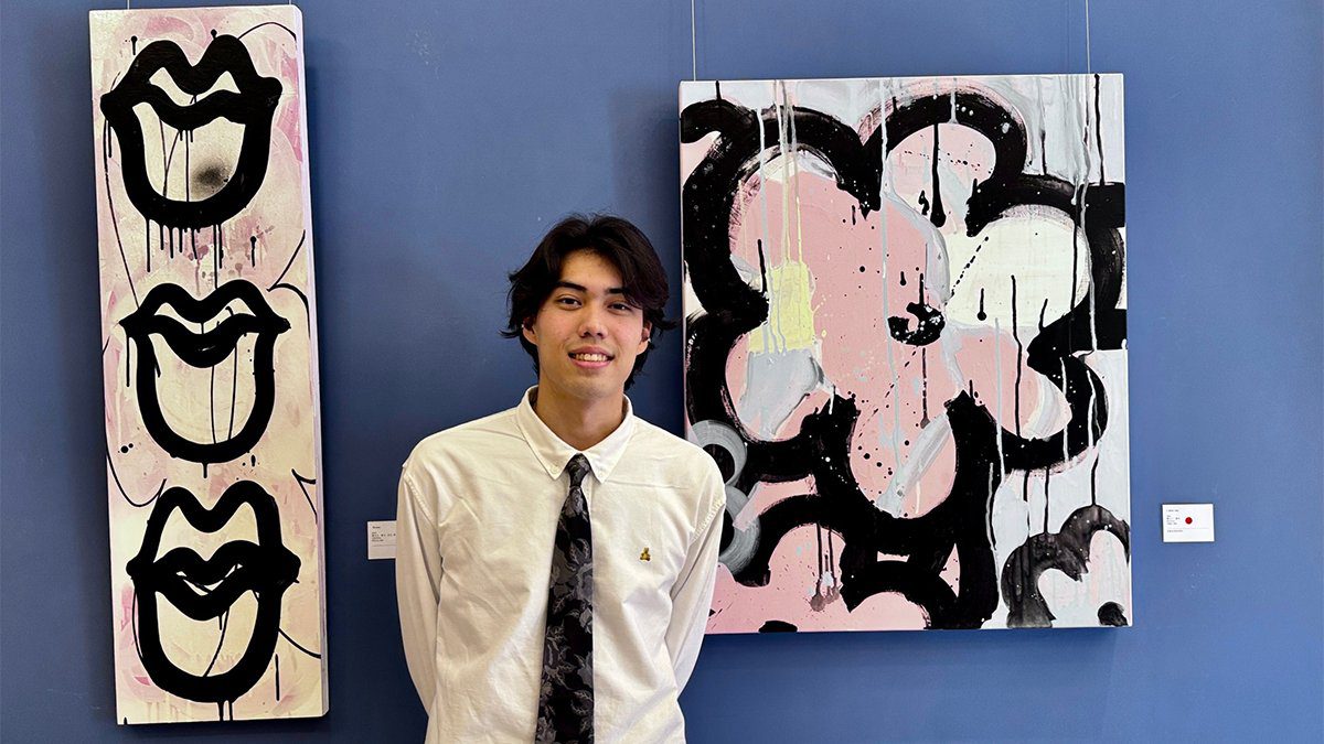 新銳藝術家黎幼那初試啼聲    ART 365美術館歡欣辦《花心》個展