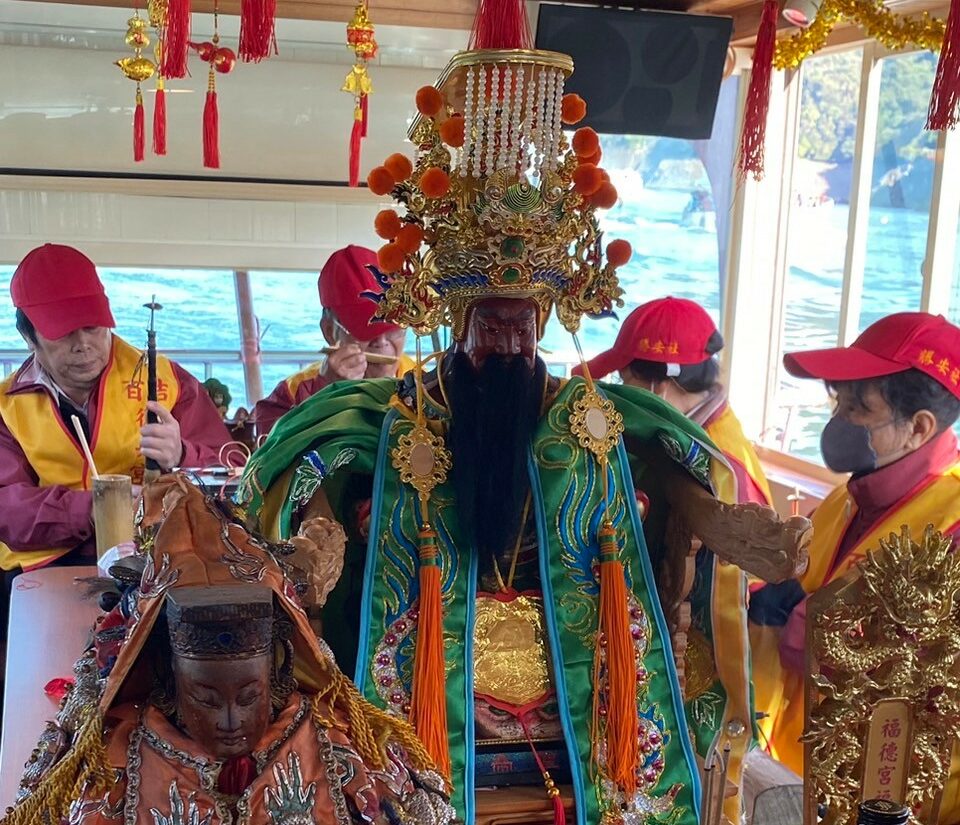 保存傳統文化 石門水庫媽祖水上遶境正式列桃園民俗