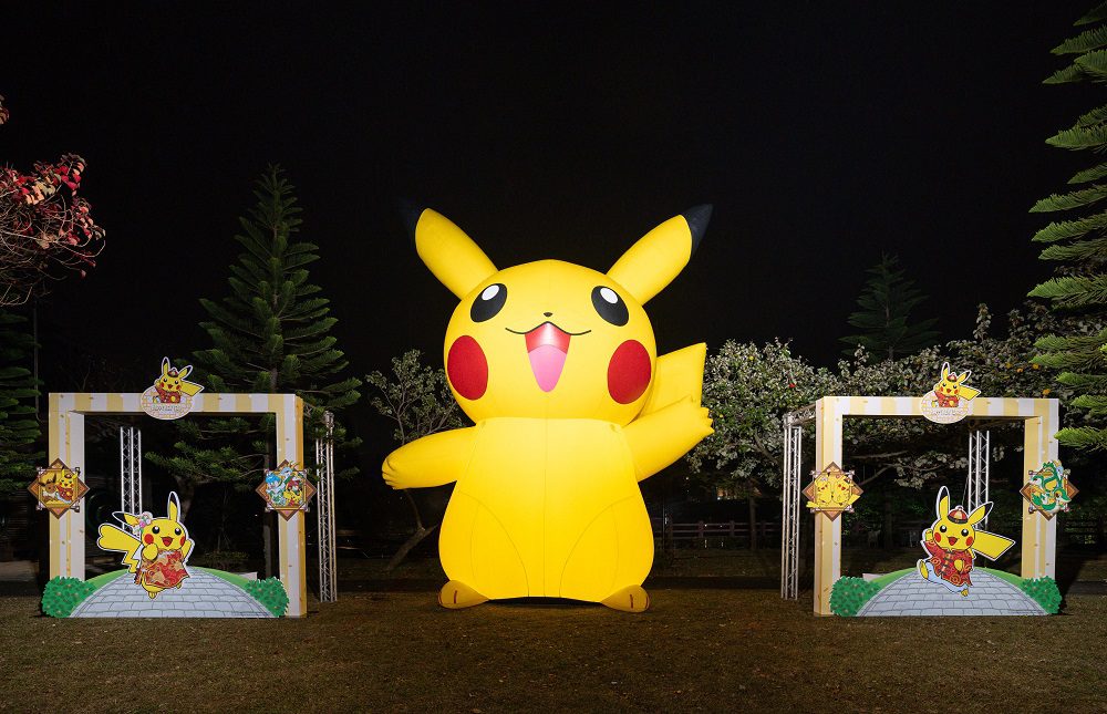 風太大!台灣燈會卡比獸、進擊的巨人今日仍停展 風太大!台灣燈會卡比獸、進擊的巨人今日仍停展