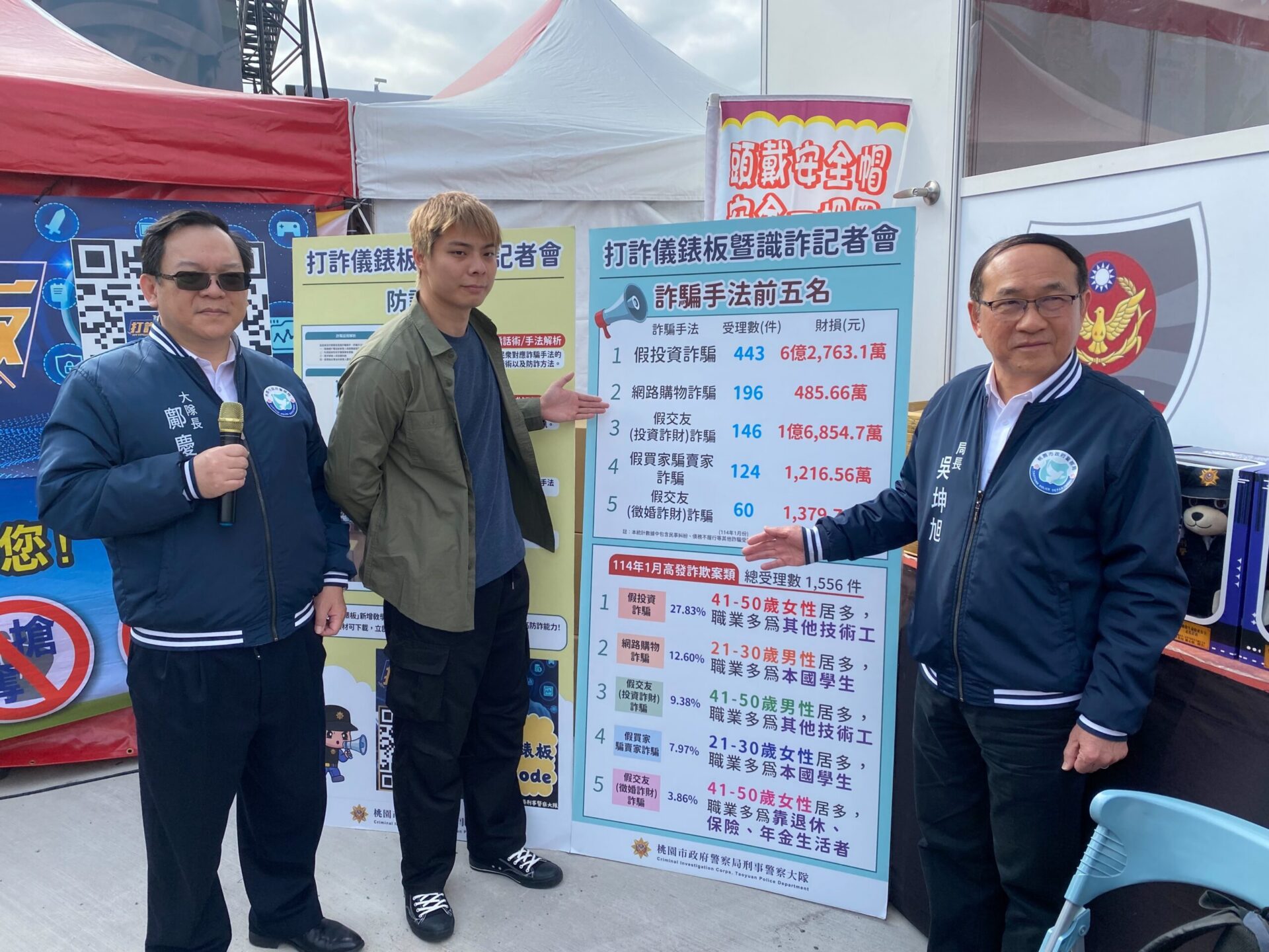 海外演出邀約竟是詐騙 桃警攜手火舞表演者提醒求職陷阱 海外演出邀約竟是詐騙 桃警攜手火舞表演者提醒求職陷阱