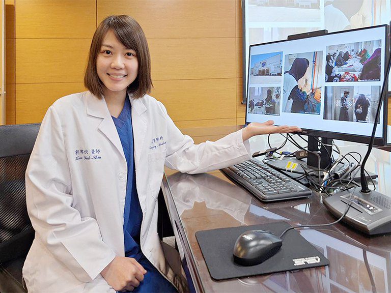 成醫郭郁欣前進阿富汗擔任無國界醫生 鼓勵醫療人投入人道救援 成醫郭郁欣前進阿富汗擔任無國界醫生 鼓勵醫療人投入人道救援