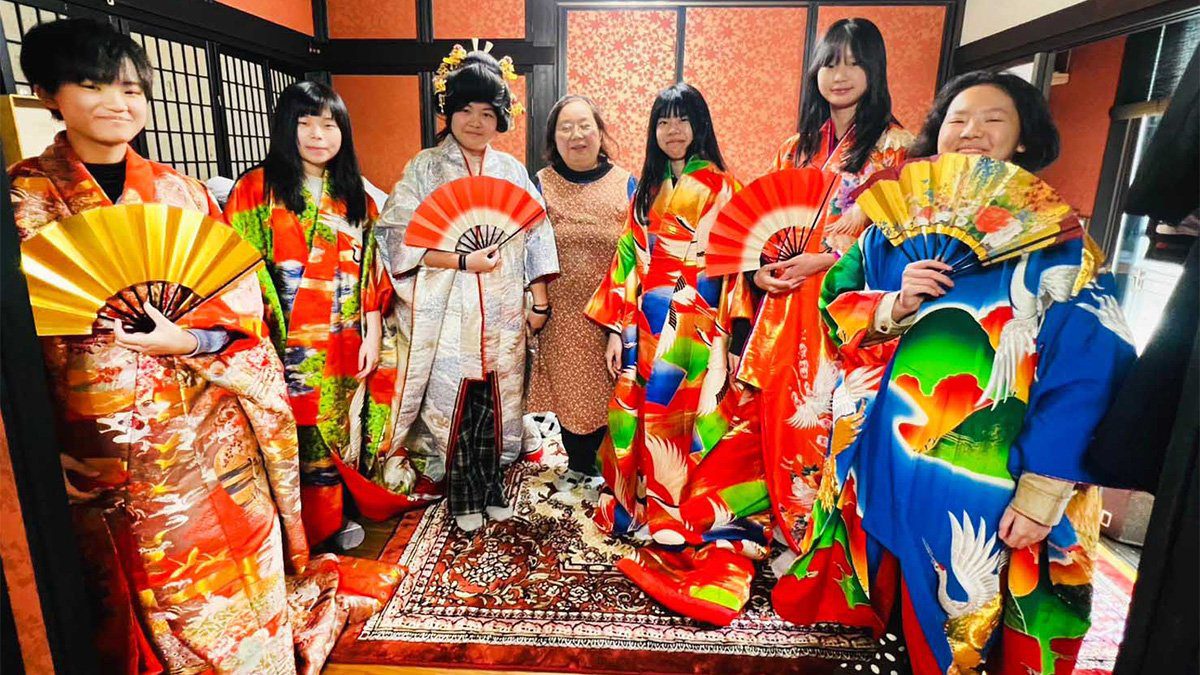 華盛頓中學赴日教育交流    體驗不一樣日式教育風景