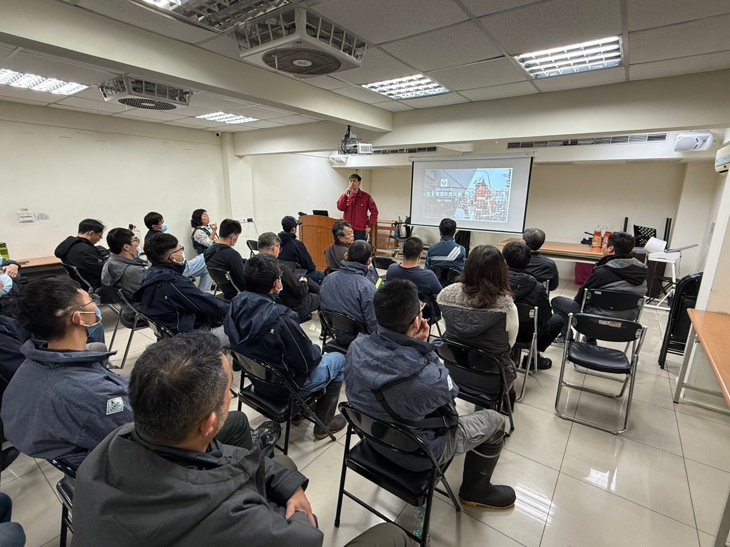 桃消大有分隊強化清潔隊員應變力 預防掩埋場火警 桃消大有分隊強化清潔隊員應變力 預防掩埋場火警