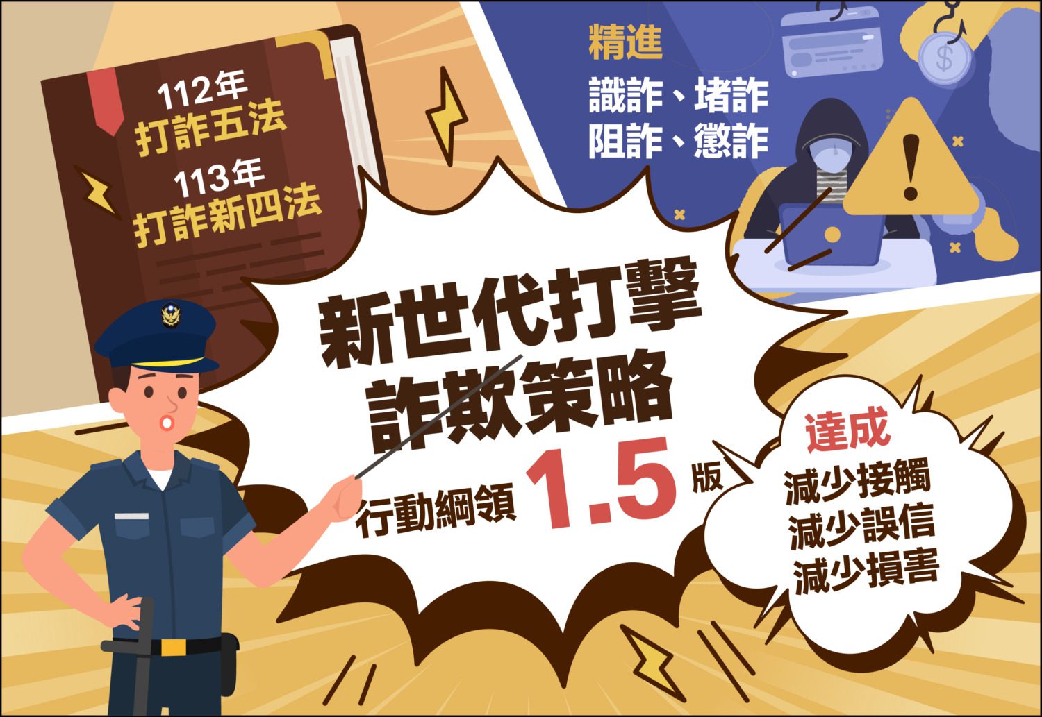 中市警銀聯手防詐  攔阻詐欺款逾13億