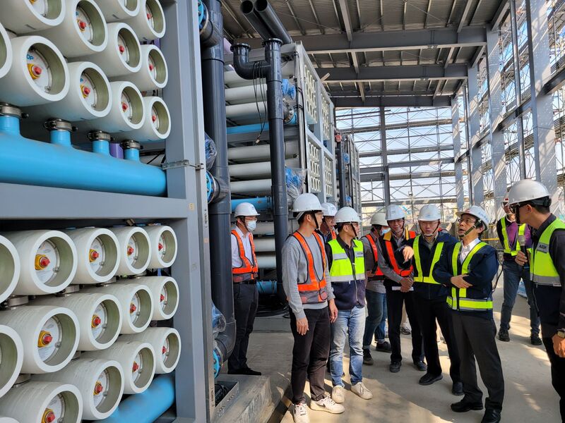 林副市長視察橋頭再生水廠建設 盼如期如質供水楠梓產業園區 林副市長視察橋頭再生水廠建設 盼如期如質供水楠梓產業園區