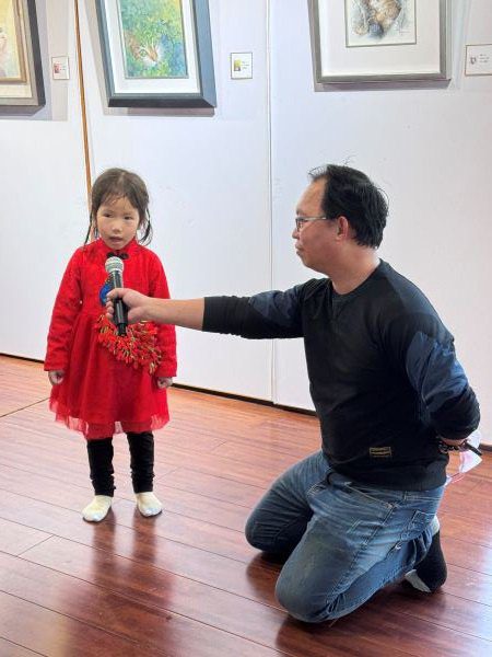 鄭凱玲的抒藝繪畫個展特別以動物最傳神 鄭凱玲的抒藝繪畫個展特別以動物最傳神