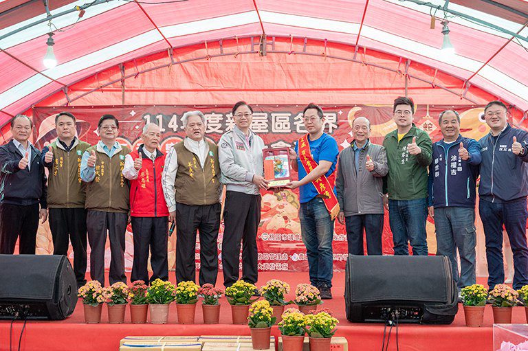 慶祝114年新屋區農民節　張善政市長：持續支持在地農業創新發展