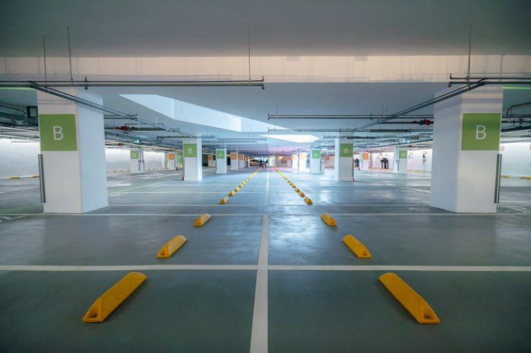 竹市園道五地下停車場啟用! 邱臣遠代理市長:滿足市民停車需求 同步串聯人行空間與城市綠廊 竹市園道五地下停車場啟用! 邱臣遠代理市長:滿足市民停車需求 同步串聯人行空間與城市綠廊
