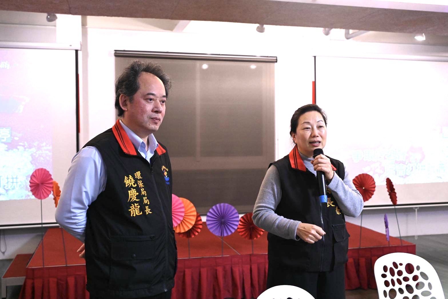 縣長徐榛蔚出席慰勞環境清潔維護人員感恩餐會 感謝為花蓮美麗家園的付出與辛勞