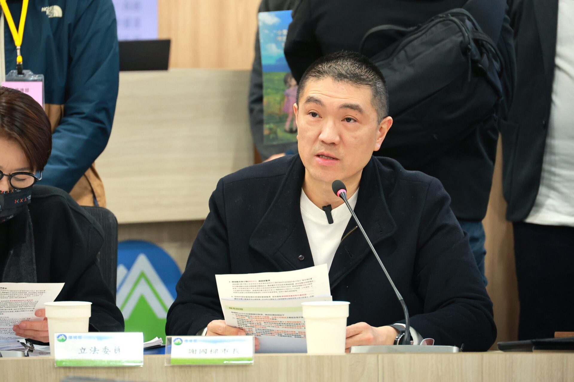 謝國樑重申台電四接必須以基隆市民安全優先 謝國樑重申台電四接必須以基隆市民安全優先