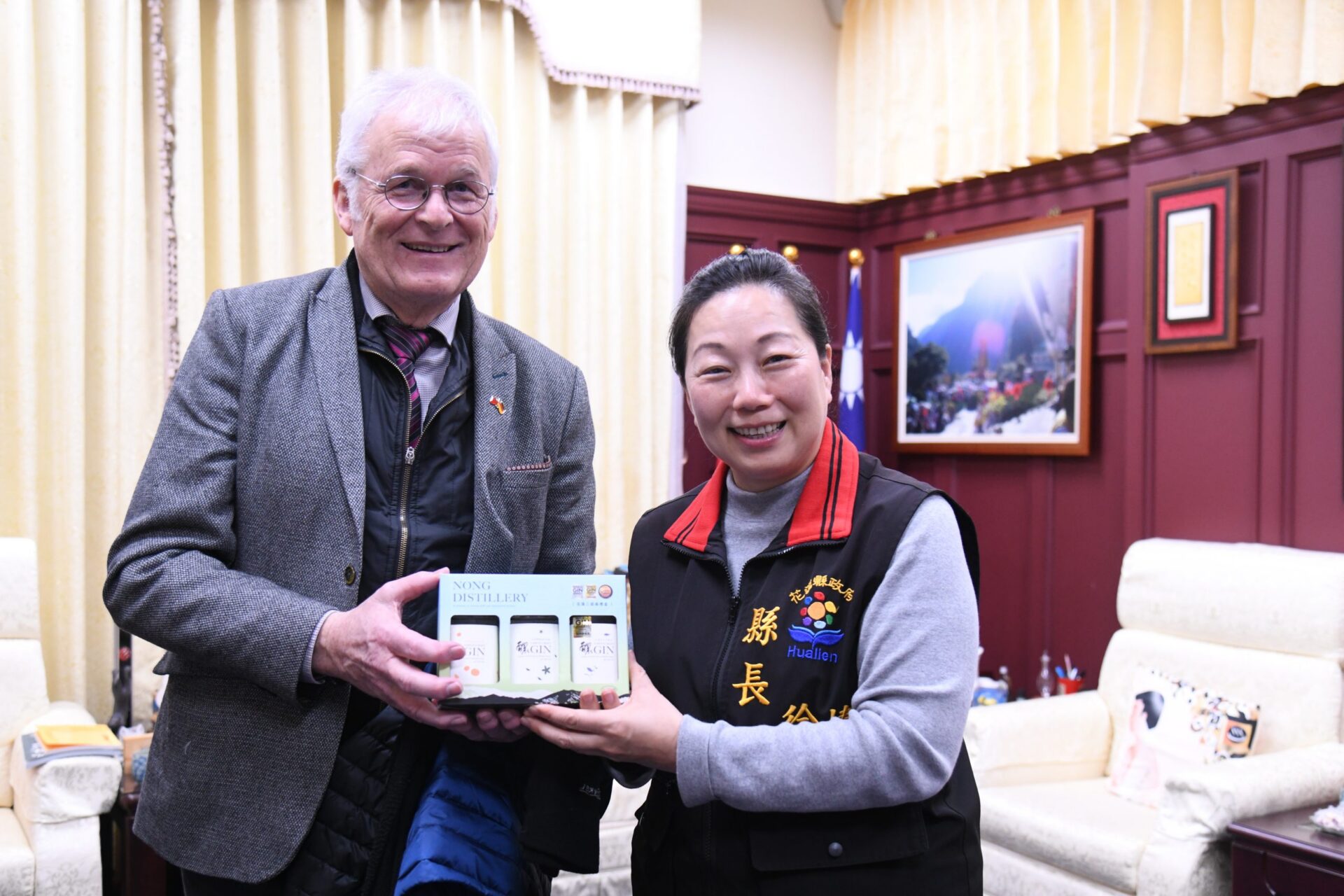 德國前瑪則海姆市長拜會花蓮縣長徐榛蔚 讚嘆災害應變效率 德國前瑪則海姆市長拜會花蓮縣長徐榛蔚 讚嘆災害應變效率