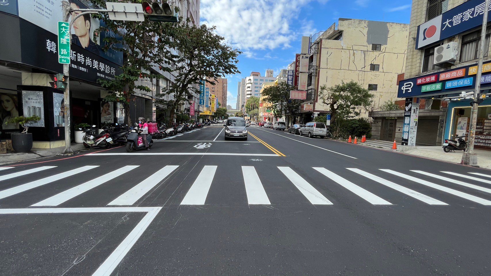 配合228連假  中市大隆路雨水下水道部份路段完成刨封恢復通行 配合228連假  中市大隆路雨水下水道部份路段完成刨封恢復通行