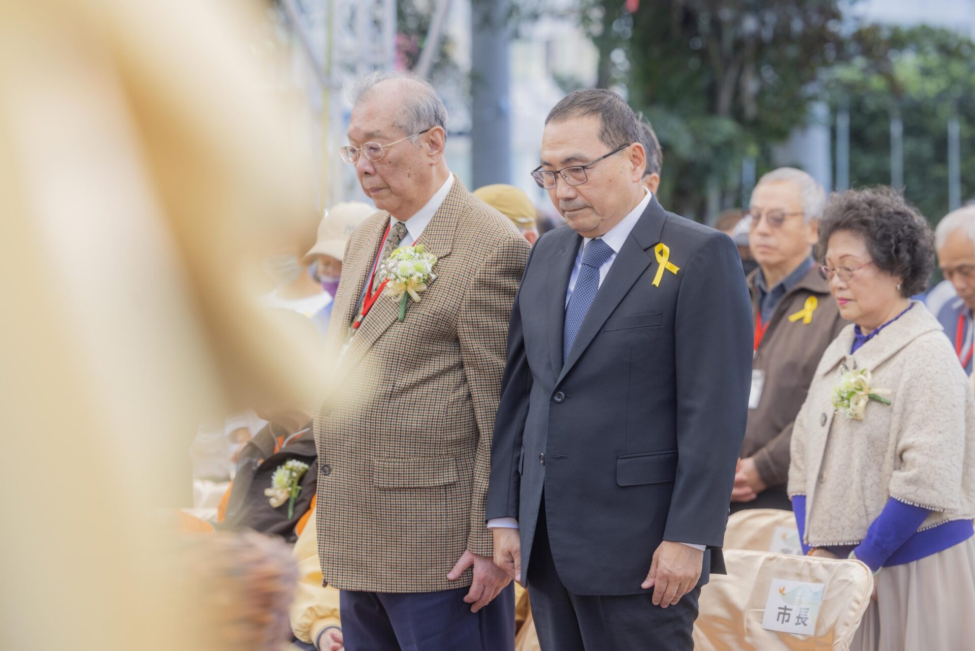新北二二八追思紀念儀式 音樂會演奏當年禁歌 侯友宜:檢視過去、凝聚共識、不製造對立 新北二二八追思紀念儀式 音樂會演奏當年禁歌 侯友宜:檢視過去、凝聚共識、不製造對立