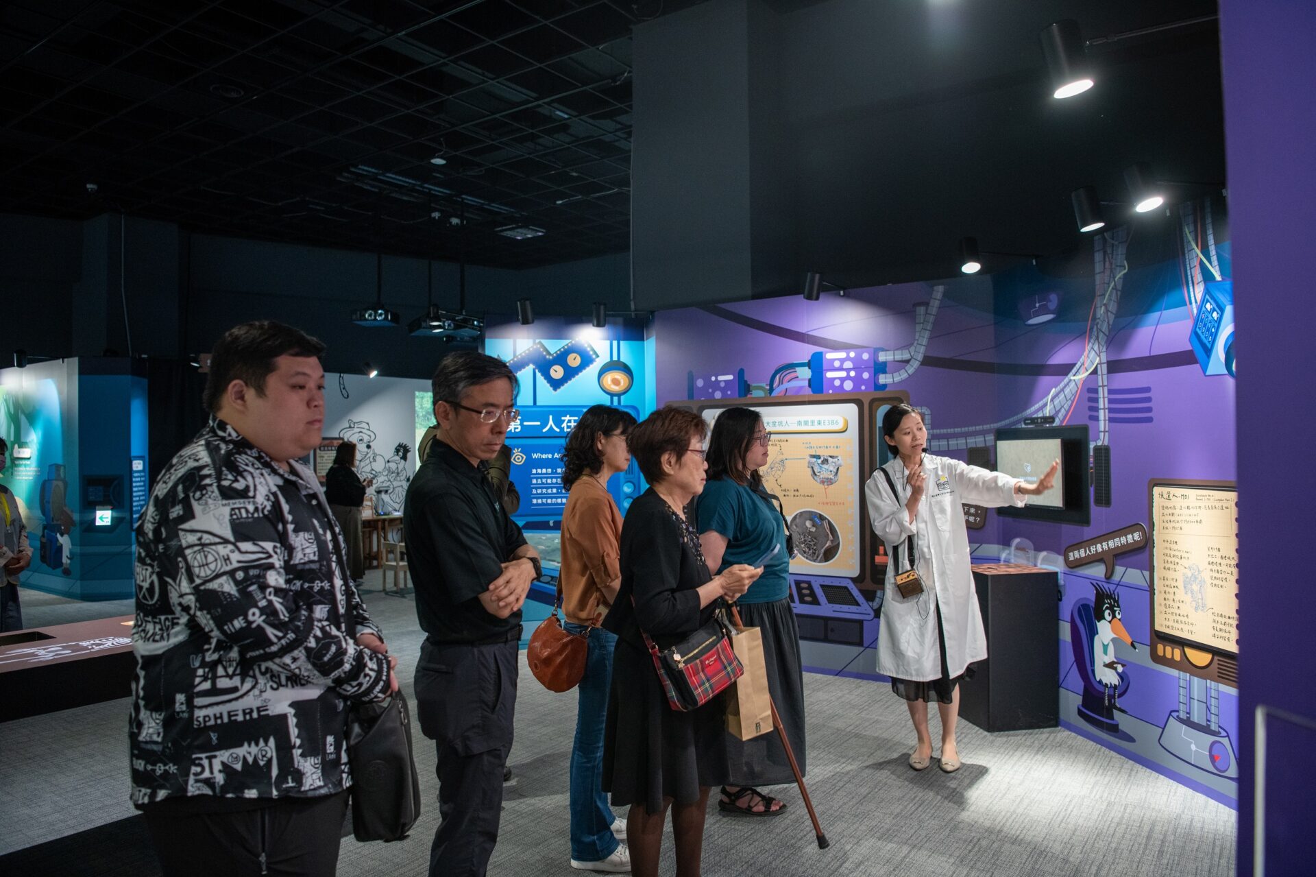 南科考古館「發現第一人巡迴展－臺南站」特展開幕