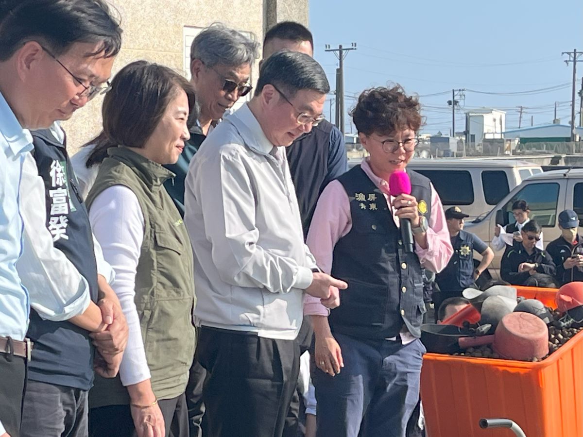 卓揆訪視屏東龍虎斑產業輸日 深表肯定 卓揆訪視屏東龍虎斑產業輸日 深表肯定