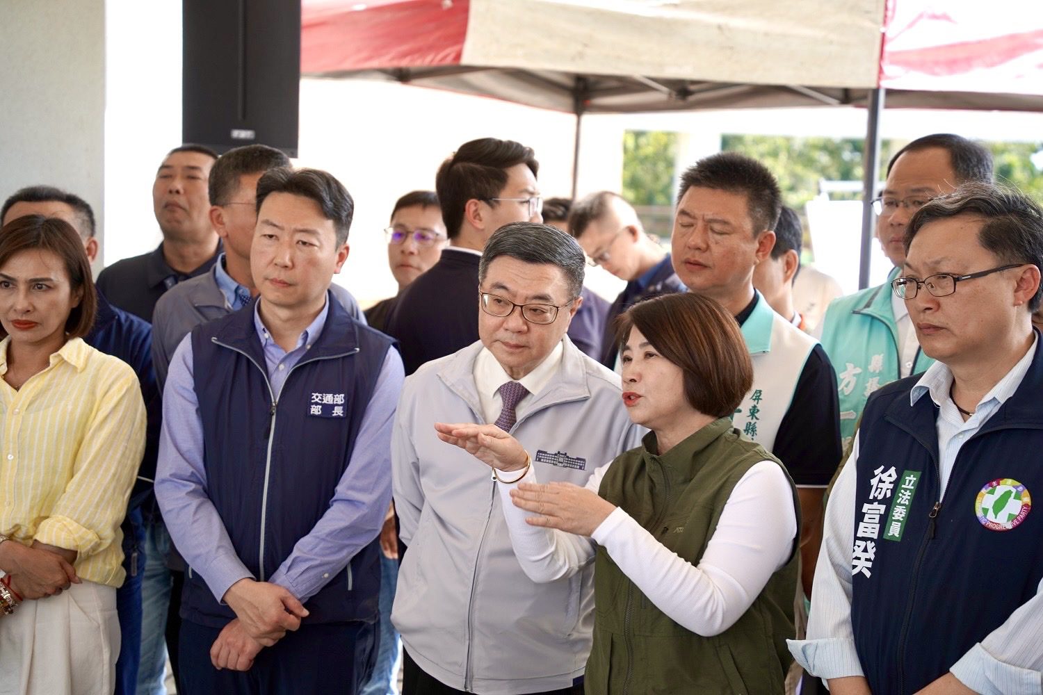 視察高屏二快 卓榮泰:盼115年進行開工典禮 視察高屏二快 卓榮泰:盼115年進行開工典禮