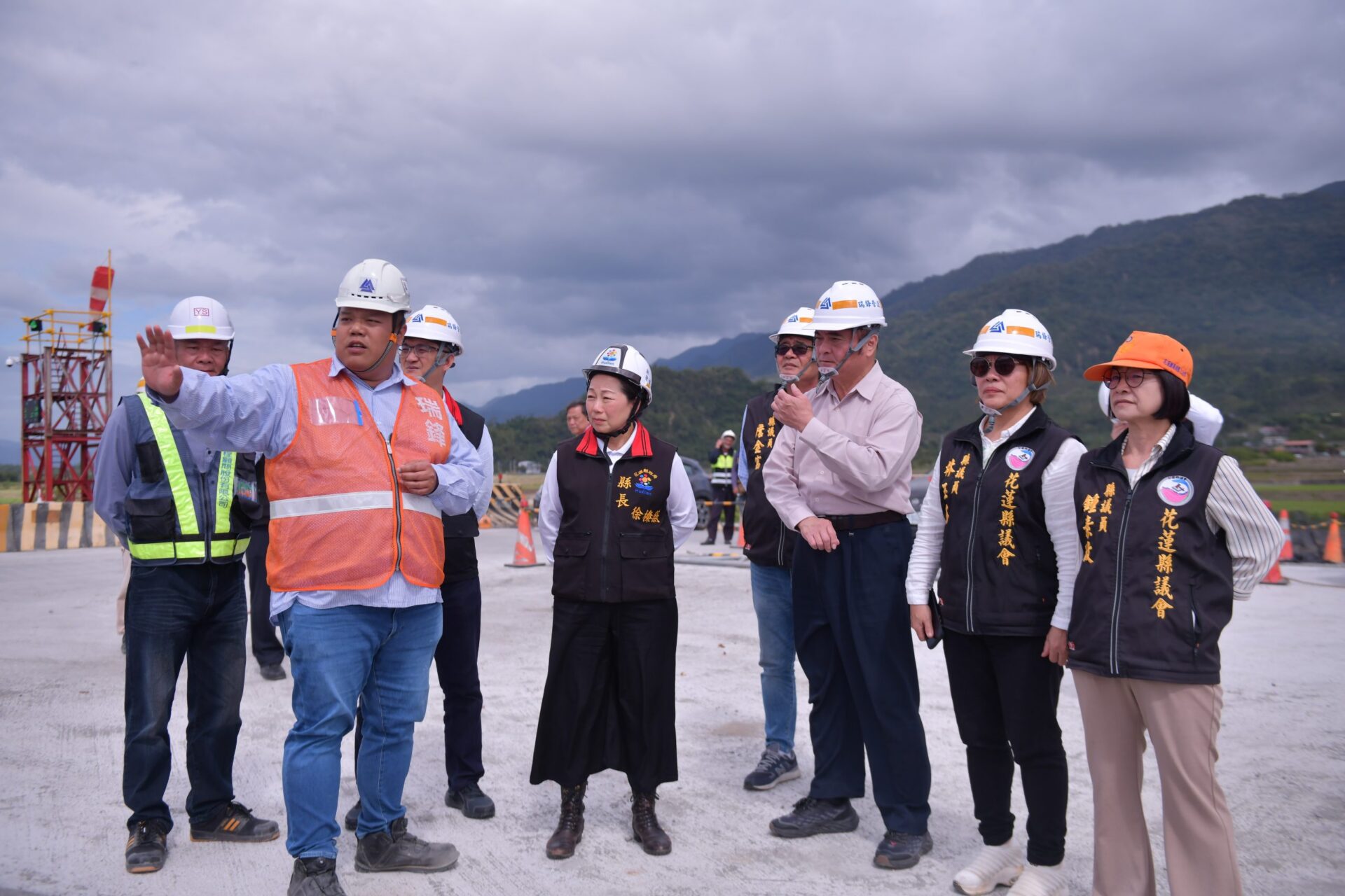 花蓮縣高寮大橋重建進度超前 基樁全數完成縣政府估明年上半年完工