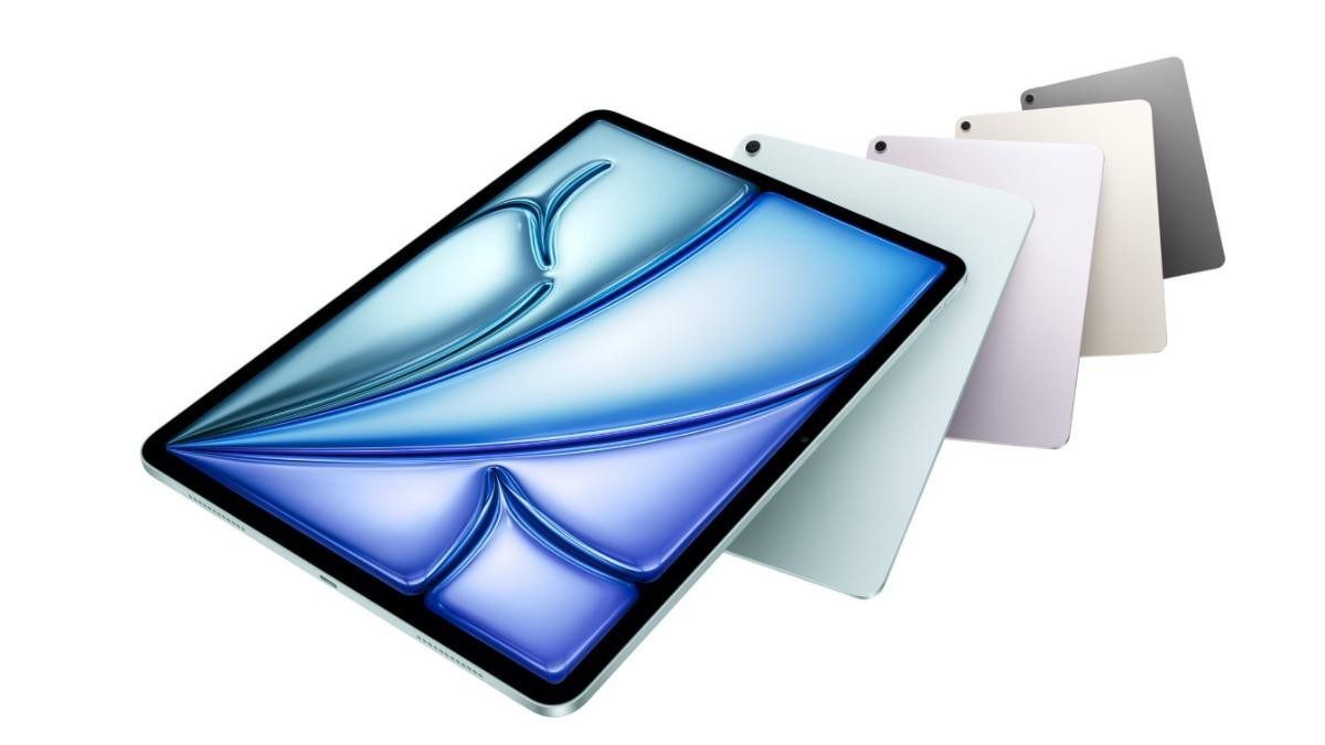 蘋果iPad Air閃電亮相 採用新處理器、引進AI功能 蘋果iPad Air閃電亮相 採用新處理器、引進AI功能