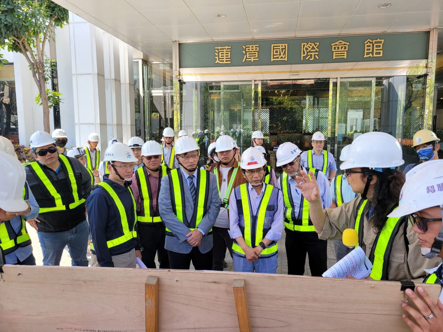 林副市長邀陽明交大共同視察蓮潭會館整修工程 歡迎進駐