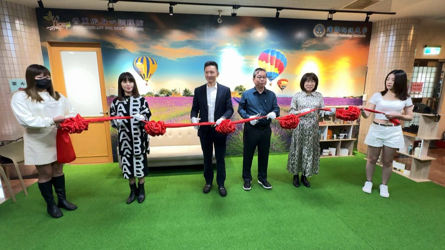 彰化建國科大美容系產學合作　成立「美容實習沙龍」強化職場競爭力