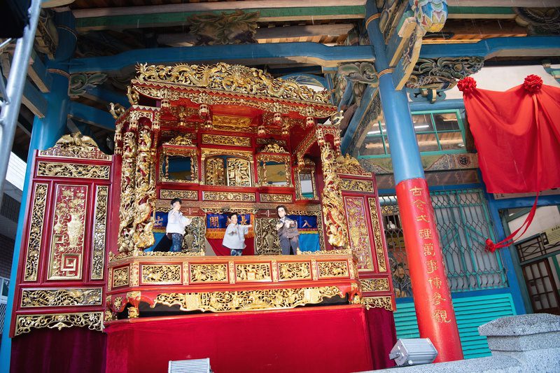 全台唯一戲臺兼家宅! 歷史建築「原嘉義城隍廟戲臺(林宅)」正式亮相 全台唯一戲臺兼家宅! 歷史建築「原嘉義城隍廟戲臺(林宅)」正式亮相
