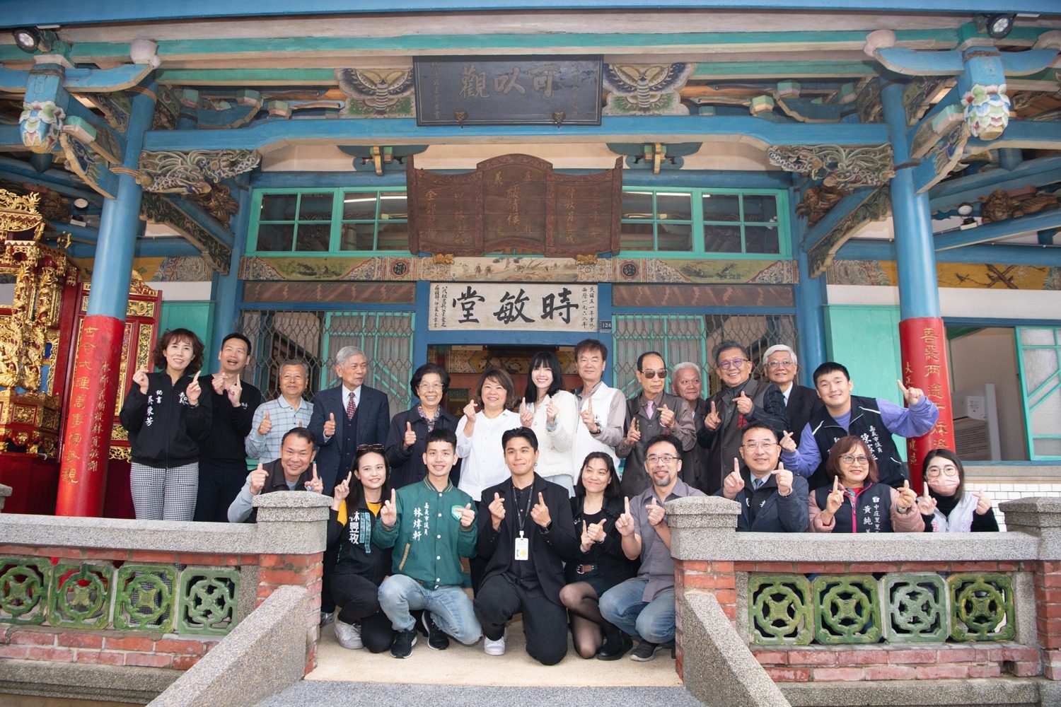 全台唯一!嘉義「原嘉義城隍廟戲臺(林宅)」正式亮相,黃敏惠市長:傳承嘉義市重要文化遺 全台唯一!嘉義「原嘉義城隍廟戲臺(林宅)」正式亮相,黃敏惠市長:傳承嘉義市重要文化遺