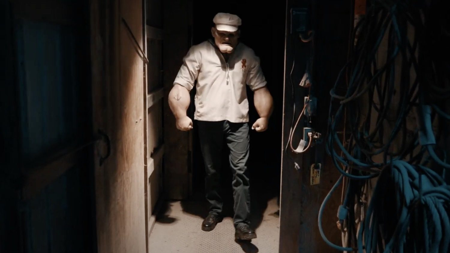 大力水手首部恐怖電影登場 真實特效重現80年代經典 大力水手首部恐怖電影登場 真實特效重現80年代經典