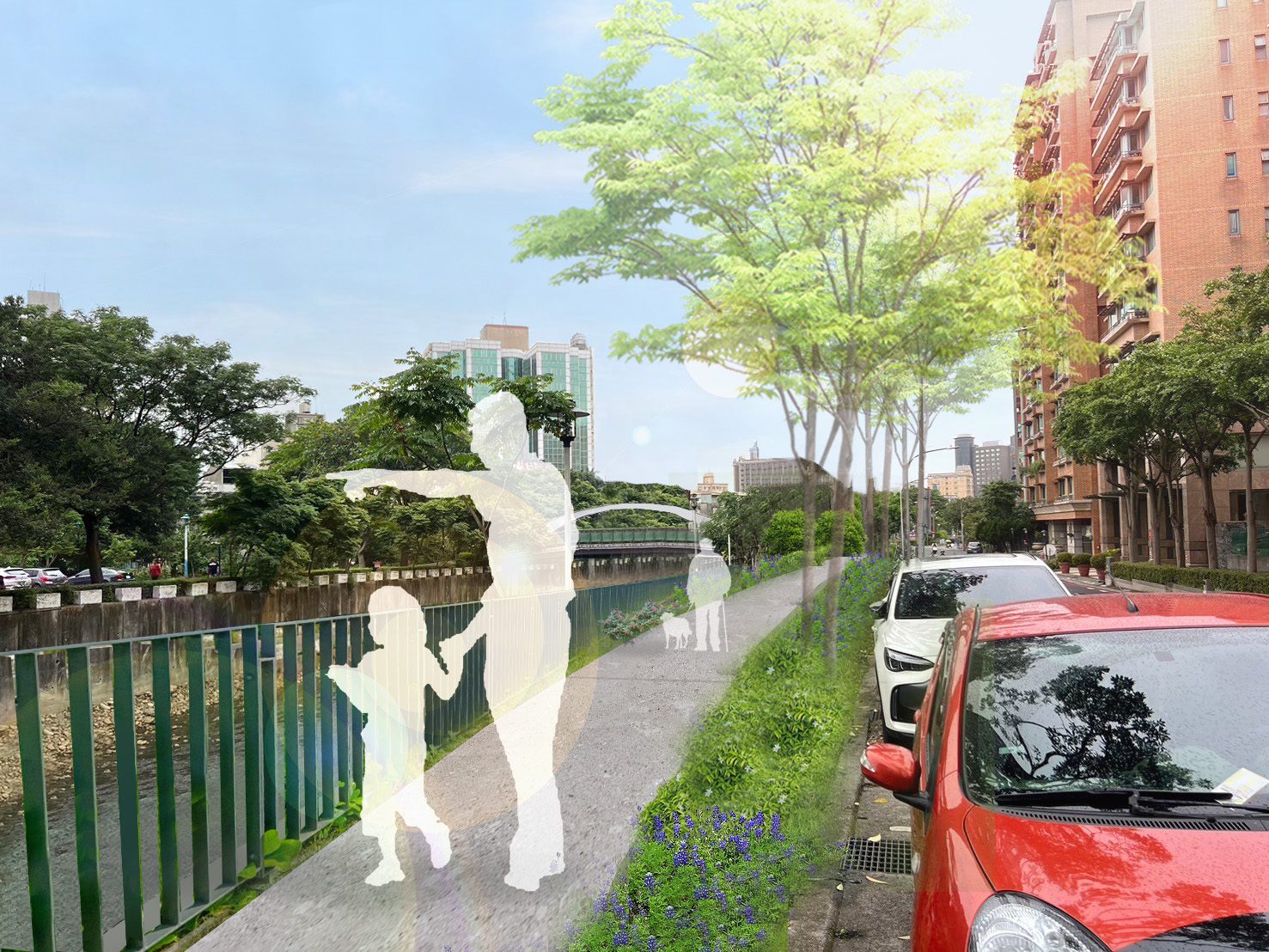 桃園大坑溪步道景觀工程啟動 打造綠廊與親子遊憩新空間 桃園大坑溪步道景觀工程啟動 打造綠廊與親子遊憩新空間