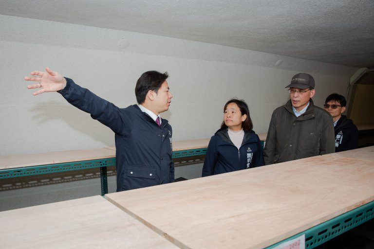 兼顧關懷街友與市容整潔 　竹市設置街友物品收納區