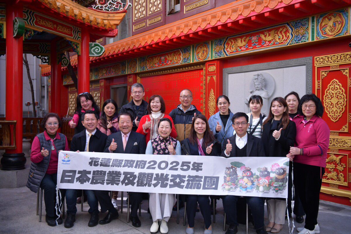 縣長徐榛蔚率領縣府團隊參拜東京媽祖廟 積極推動日台友好交流 打造華人共榮共好 縣長徐榛蔚率領縣府團隊參拜東京媽祖廟 積極推動日台友好交流 打造華人共榮共好