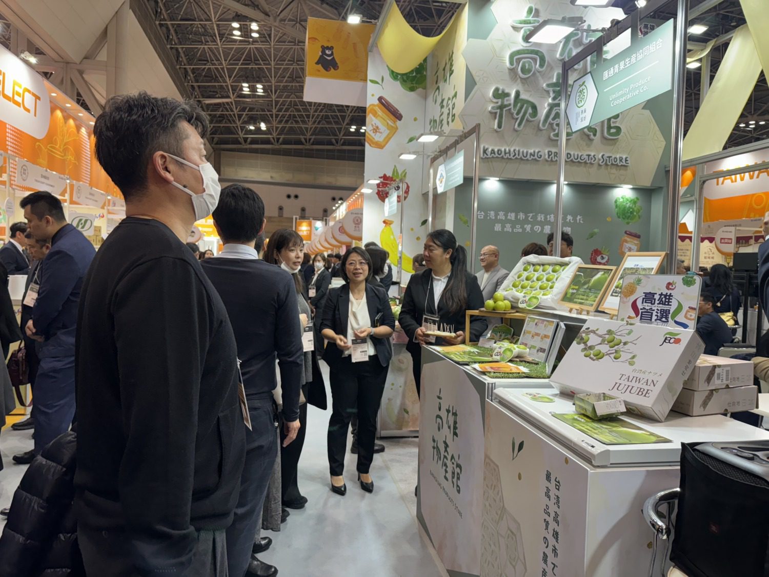 首選共享美味享譽國際 「高雄物產館」東京國際食品展盛大開幕 首選共享美味享譽國際 「高雄物產館」東京國際食品展盛大開幕