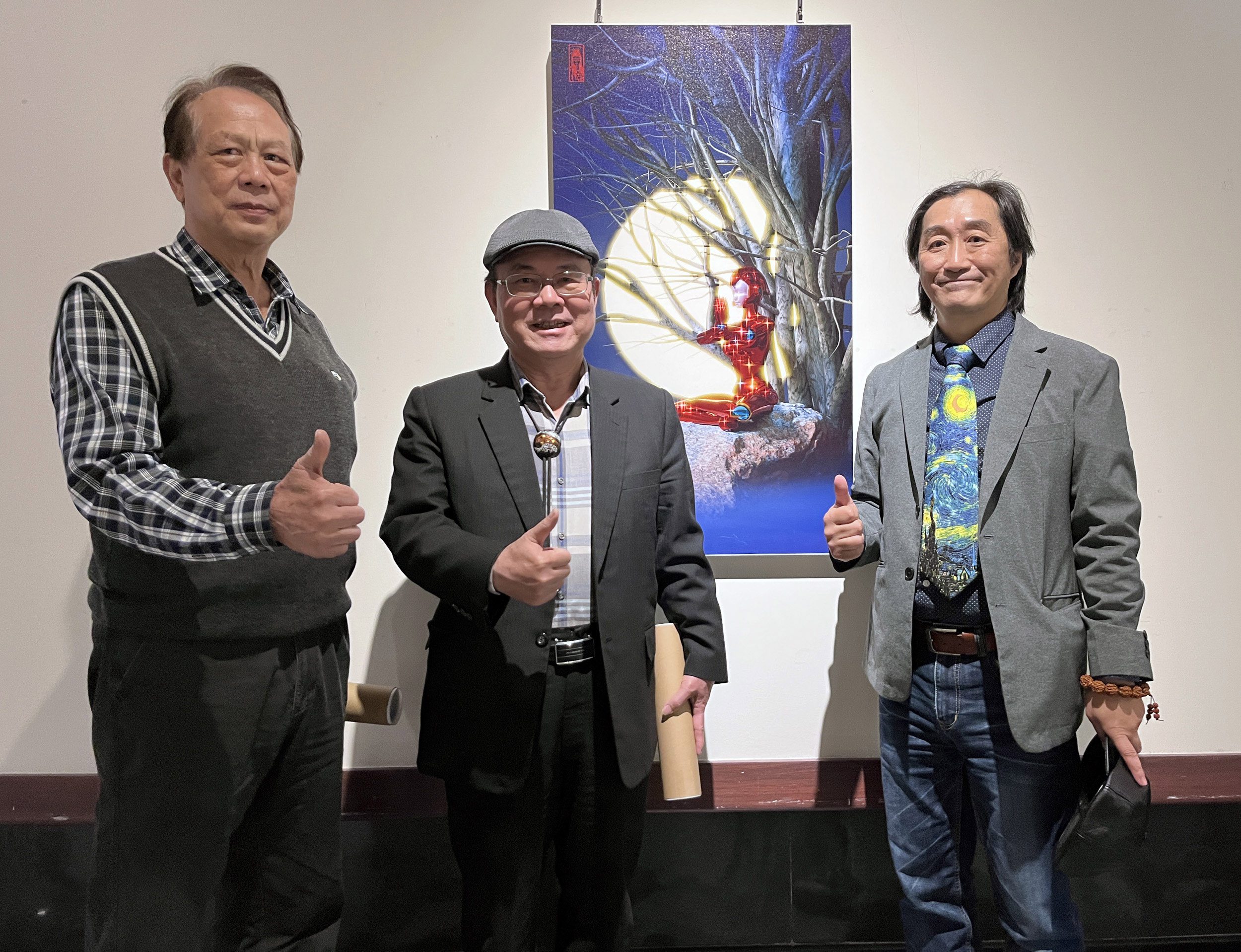 囊括多項國際大獎 AI數位鉅作《檑枷》 中市港區藝術中心震撼展出 囊括多項國際大獎 AI數位鉅作《檑枷》 中市港區藝術中心震撼展出