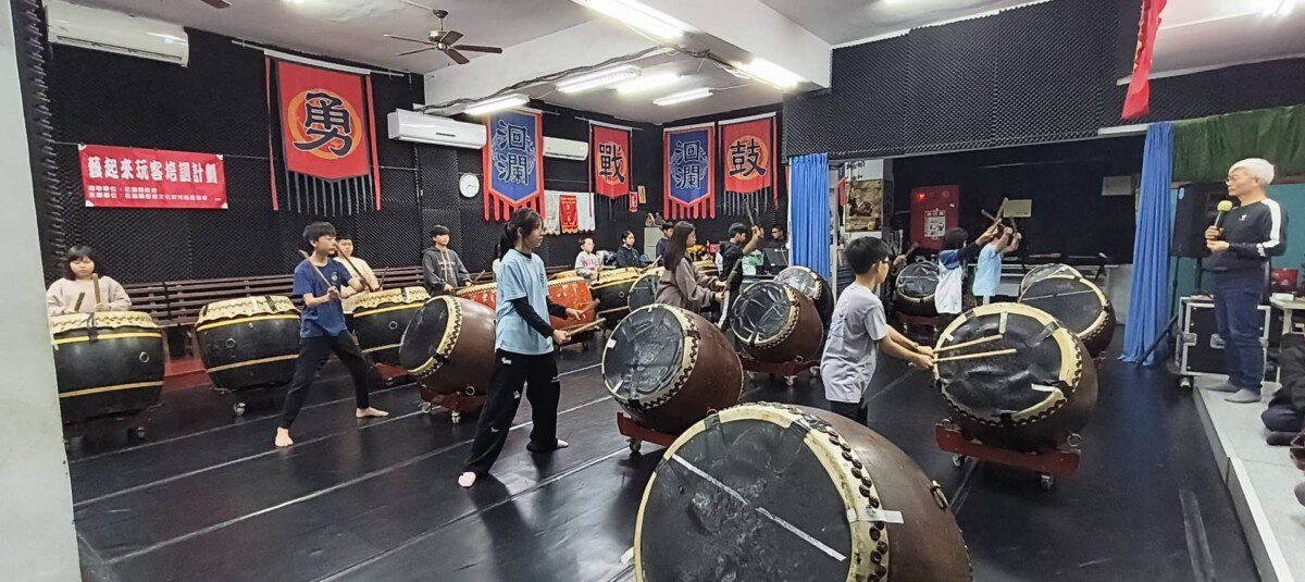 擊鼓揚聲傳文化 花蓮宜昌客家青少年鼓樂培訓班開班