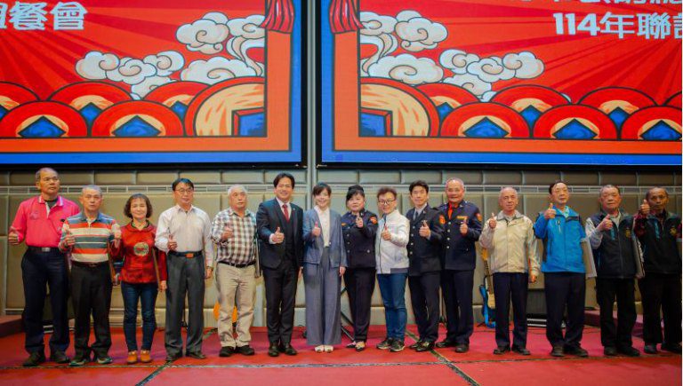 新竹市民防總隊民防大隊聯誼餐會　大隊長林麗美感謝隊員們對協助維護治安的犧牲付出