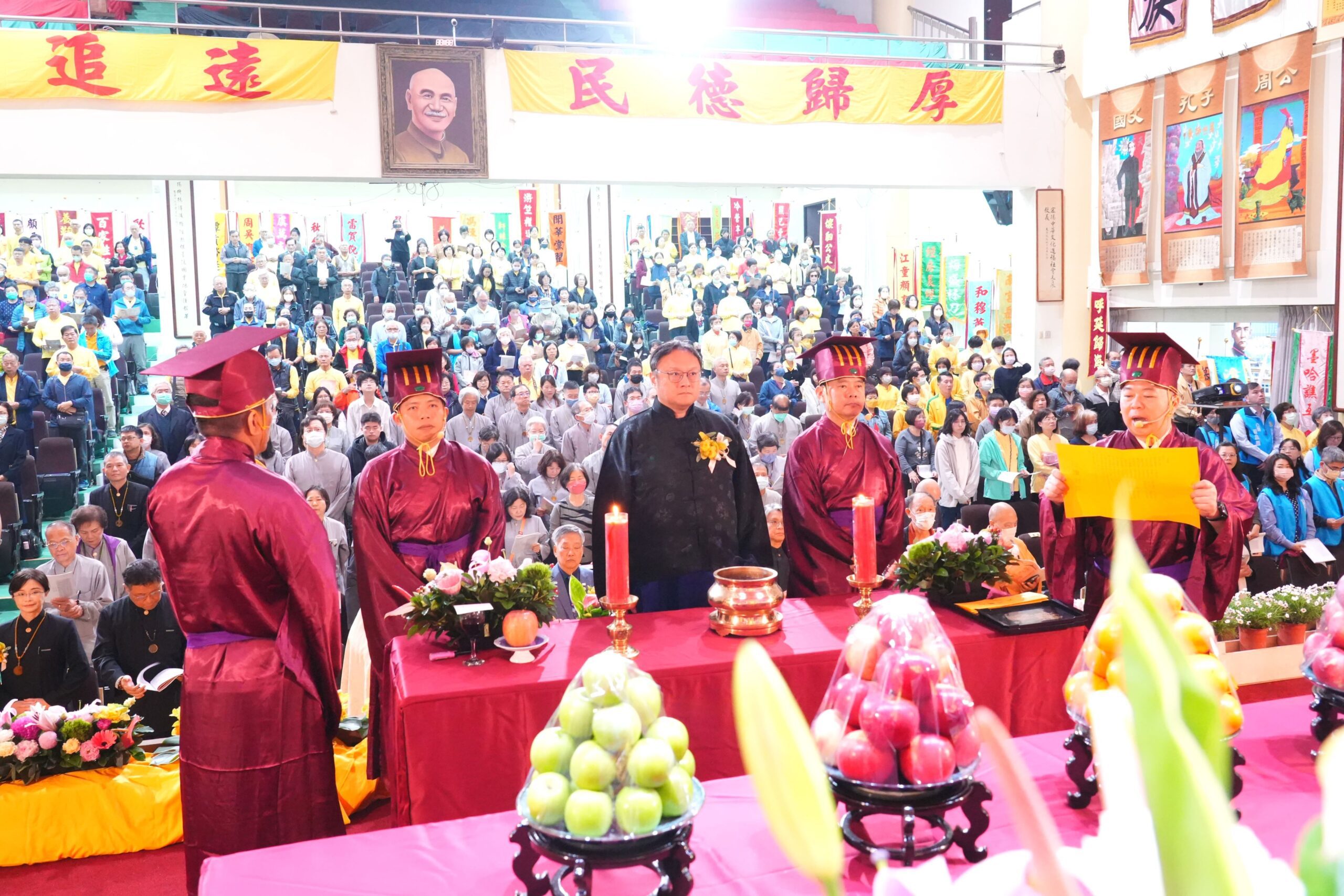 海內外華族祭祖大典清水舉行 鄭副市長祈祝國泰民安 海內外華族祭祖大典清水舉行 鄭副市長祈祝國泰民安