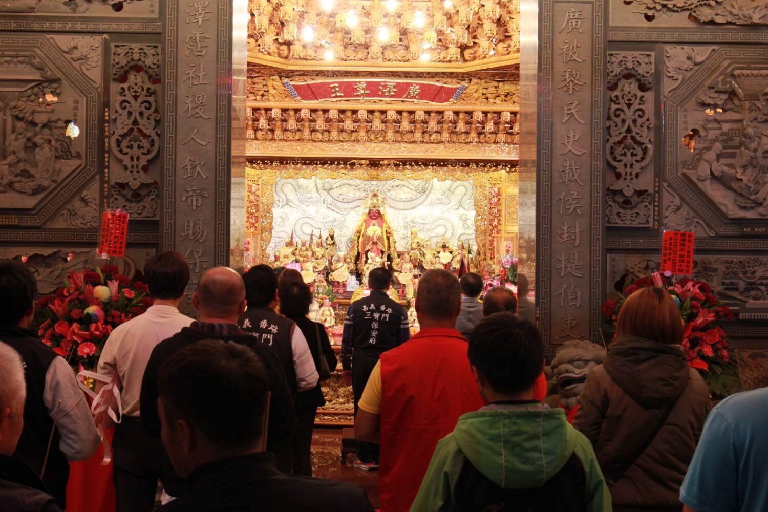 嘉義縣三寶門保安府舉辦廣澤尊王平安壽宴 祈求社區安康與和諧