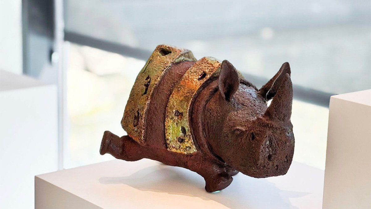 陳金旺《犀旺邸家》開展 透過犀牛創作詮釋民眾對安居的嚮往 陳金旺《犀旺邸家》開展 透過犀牛創作詮釋民眾對安居的嚮往